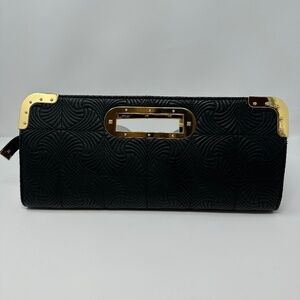 BCBG Leather Long Clutch